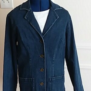 Carole Little Sport Denim Jacket